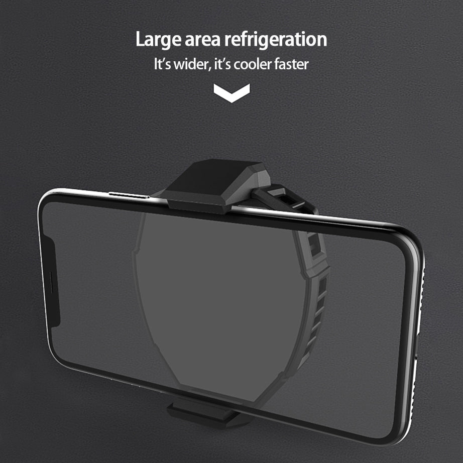 MEMO DL05 Lightweight Mobile Phone Cooler Cooling Fan Portable Cell Phone Radiator with LED Screen for iPhone Samsung Huawei Xiaomi