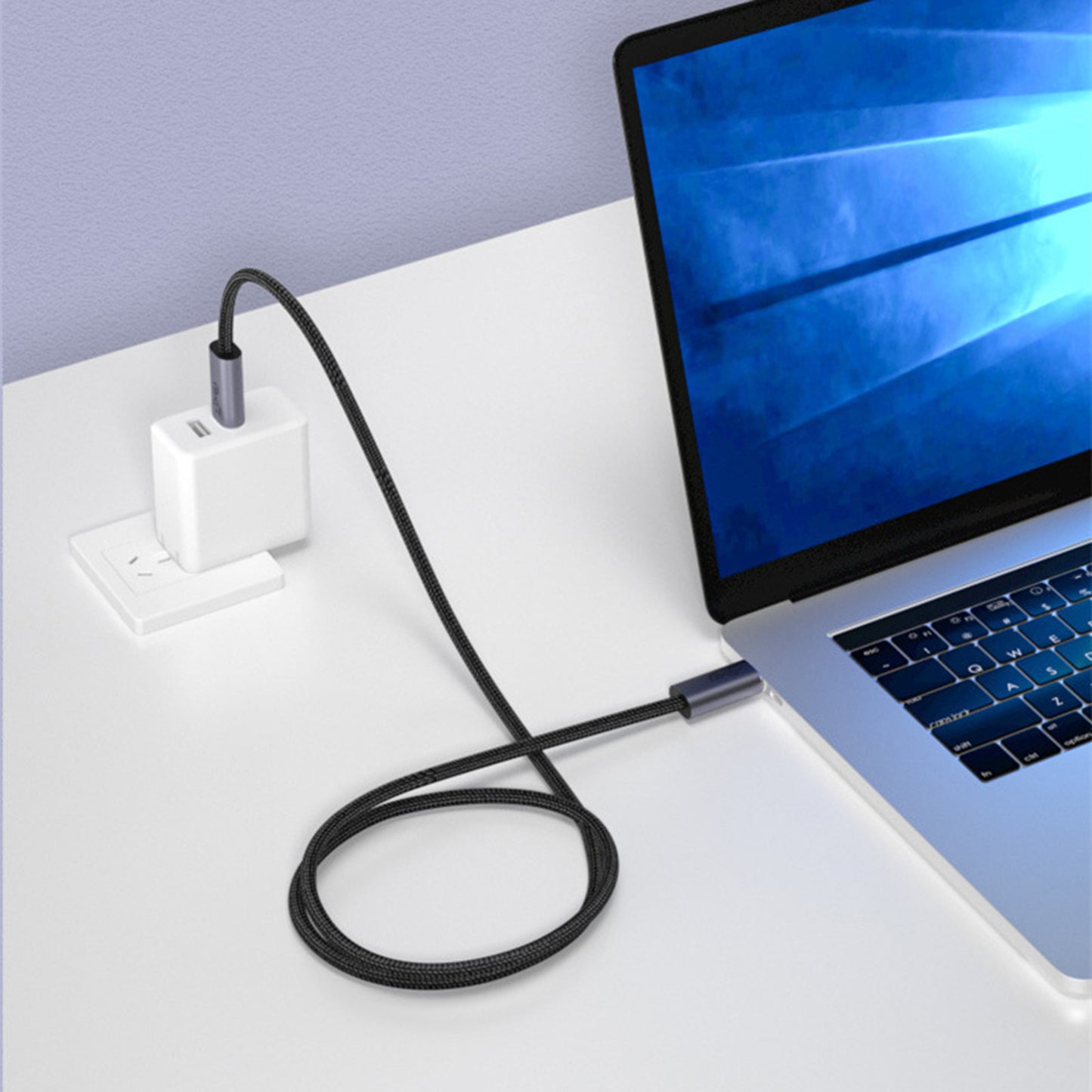 1m PD 100W USB-C 3.2 Gen2 Fast Charging Data Transmission Cable 20Gbps 8K/60Hz HD Video Data Cord