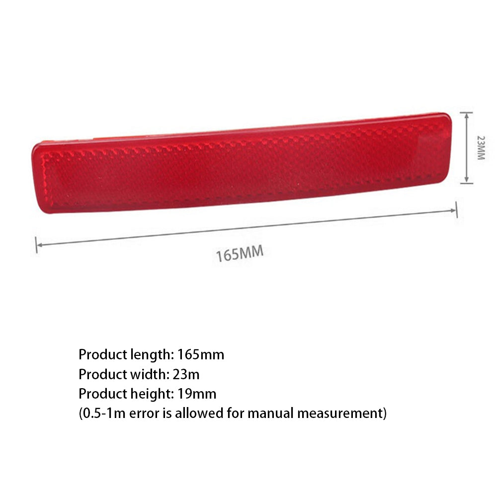 A5815 For T5 2003-2009 1 Pair 7E0945105C / 7E0945106C Car Vehicle Rear Bumper Reflector