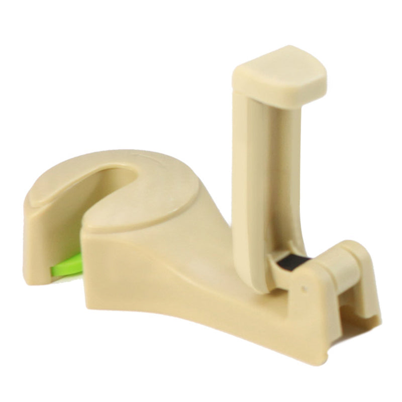 2 in 1 Auto Car Headrest Hooks Multi-function Seat Back Hook Car Phone Mount Holder Fastener Seat Back Hanger Clips for Bags/Mobile Phones