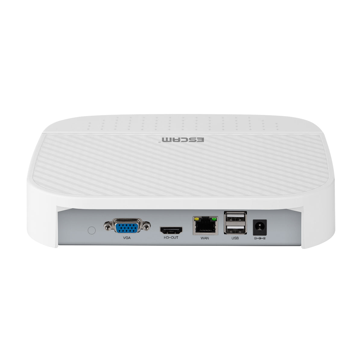 ESCAM PVR204 1080P 4+2CH ONVIF NVR with 2ch Cloud Channel For IP Camera System