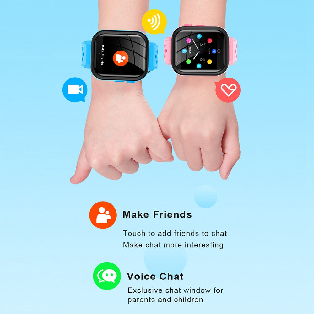 T16 1.4 inch Kids Smart Watch Phone GPS Tracker SOS Alert 4G Call Video Call Boys Girls Watch