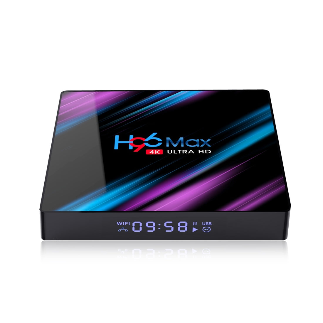 H96 MAX 4+32GB Android 9.0 RK3318 Quad Core TV Box Dual Band WiFi Media Player