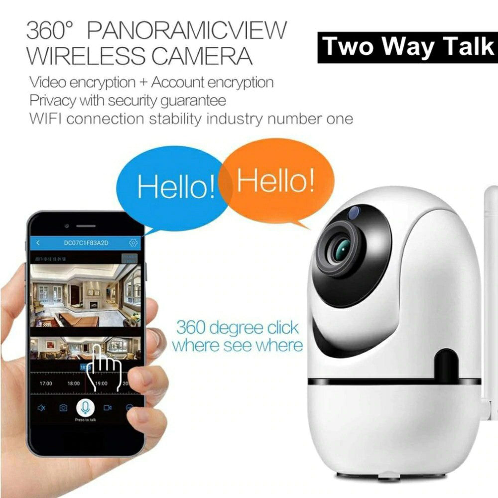 K1-100TS Tuya 720P 100W WiFi Smart Wireless Surveillance Camera Network Security Monitor Camera (No Memory Card)