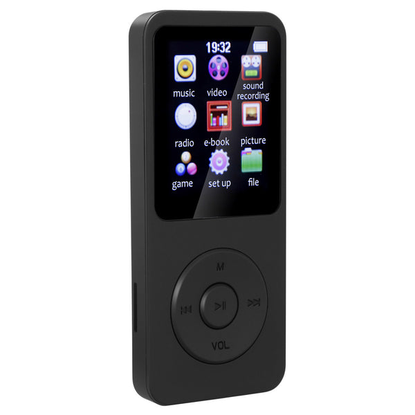 Portable Mini MP3 Player 1.8 inch Screen Music Player Sports Bluetooth External E-book Reader Device for Student
