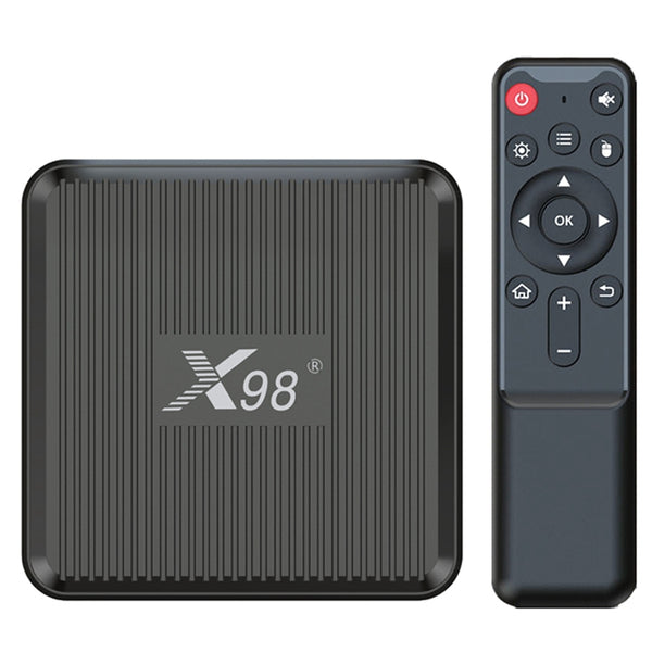 X98Q 1G+8G Smart TV Box Android 11 Amlogic S905W2 4K 2.4G 5G WiFi H.265 4K Media Player 3D Video Set Top Box Receiver