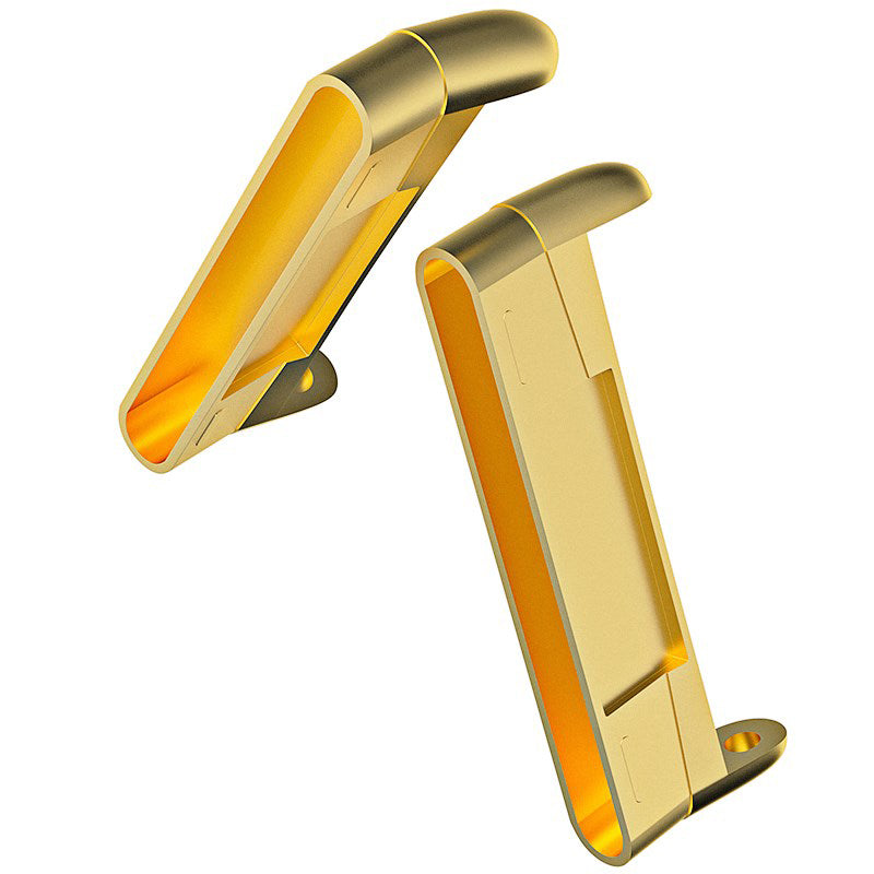 2Pcs/Pair Metal Watch Strap Buckle Connectors for Fitbit Versa 3 / Sense