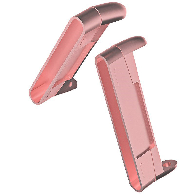 2Pcs/Pair Metal Watch Strap Buckle Connectors for Fitbit Versa 3 / Sense