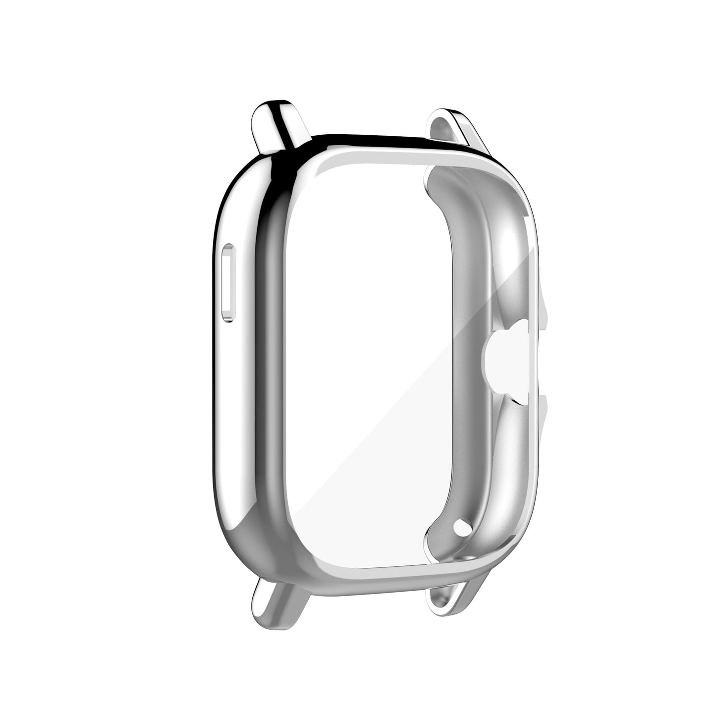 A1968 Electroplating TPU Smart Watch Protective Case Cover Frame for Amazfit GTS 2e/GTS 2