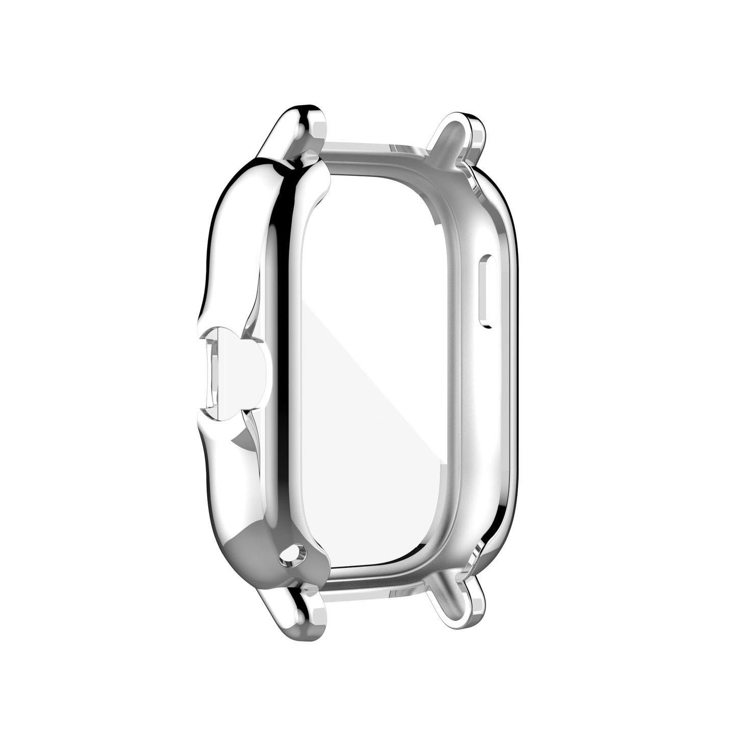 A1968 Electroplating TPU Smart Watch Protective Case Cover Frame for Amazfit GTS 2e/GTS 2