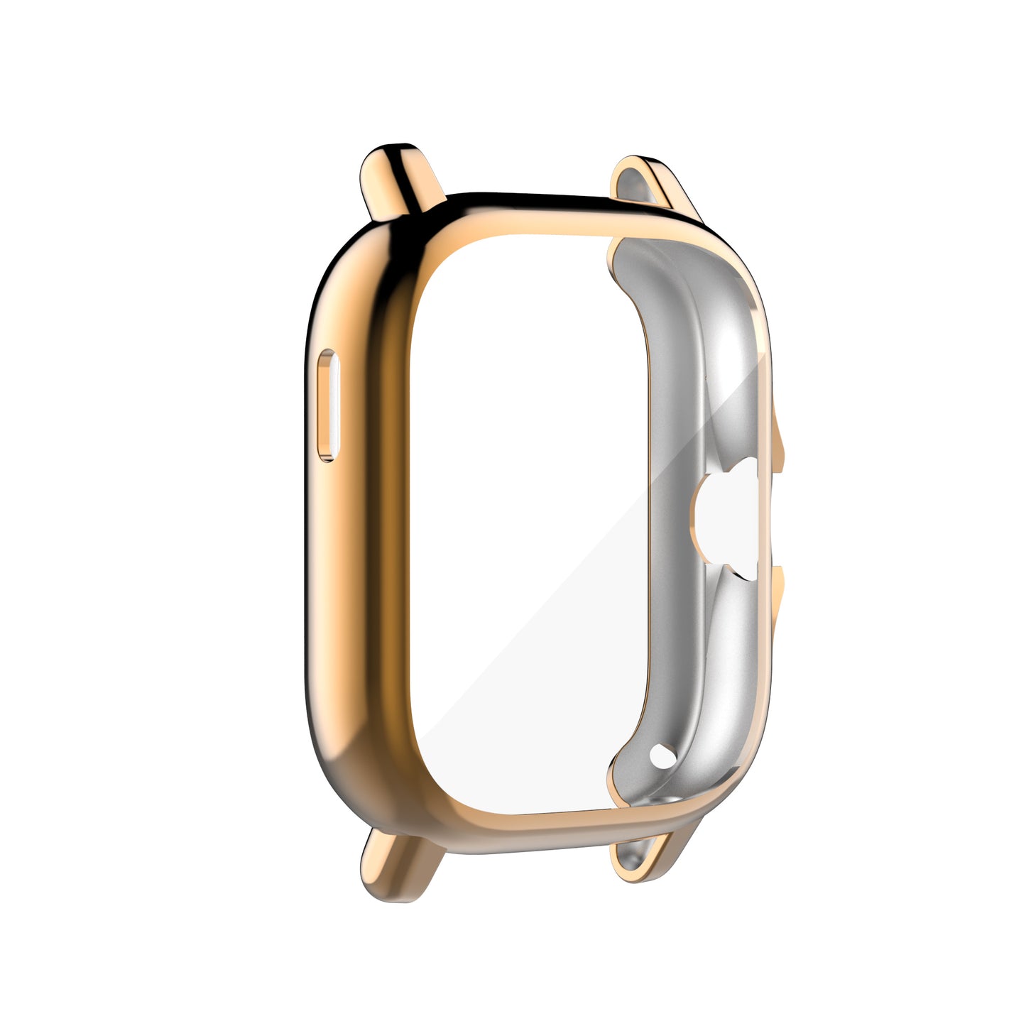 A1968 Electroplating TPU Smart Watch Protective Case Cover Frame for Amazfit GTS 2e/GTS 2