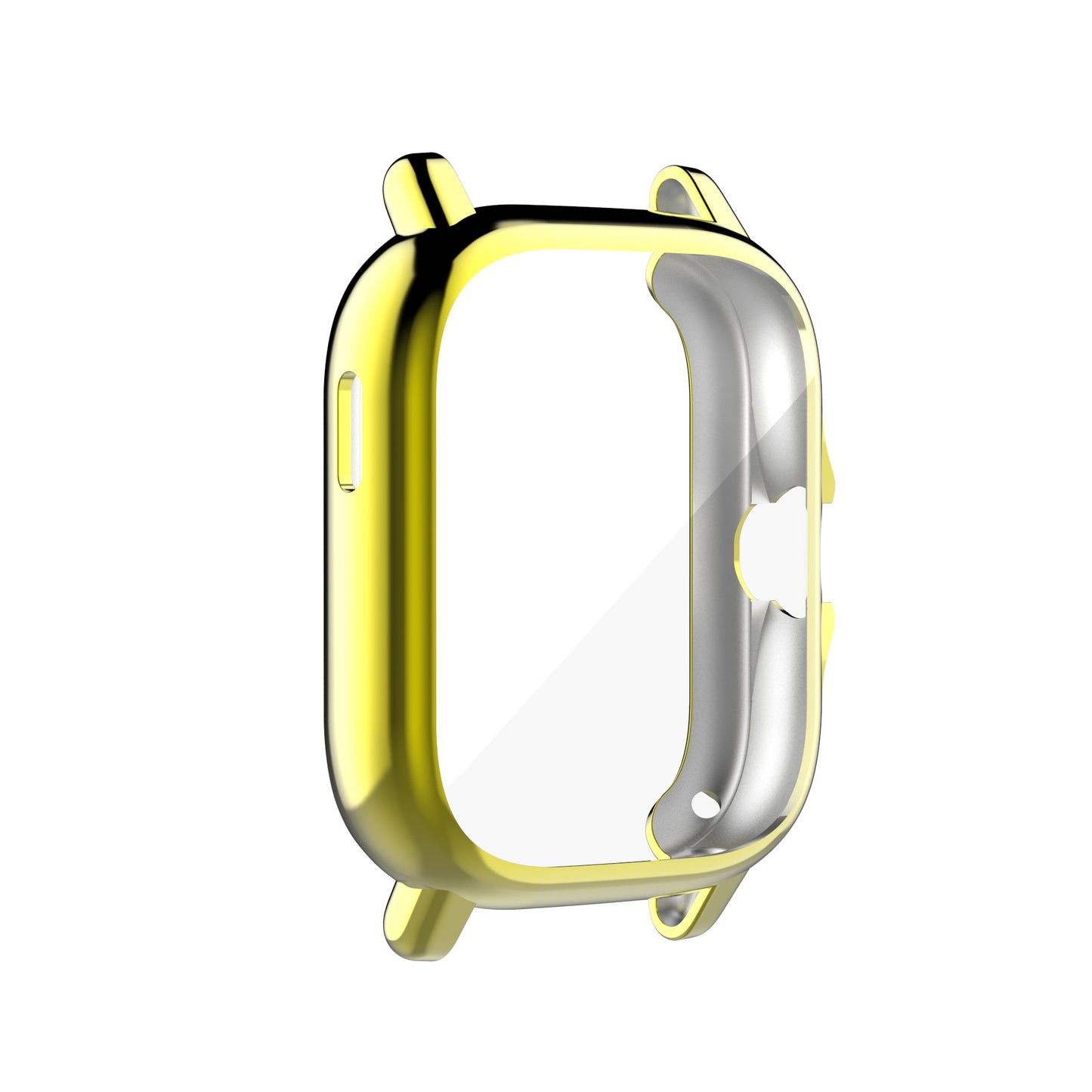 A1968 Electroplating TPU Smart Watch Protective Case Cover Frame for Amazfit GTS 2e/GTS 2