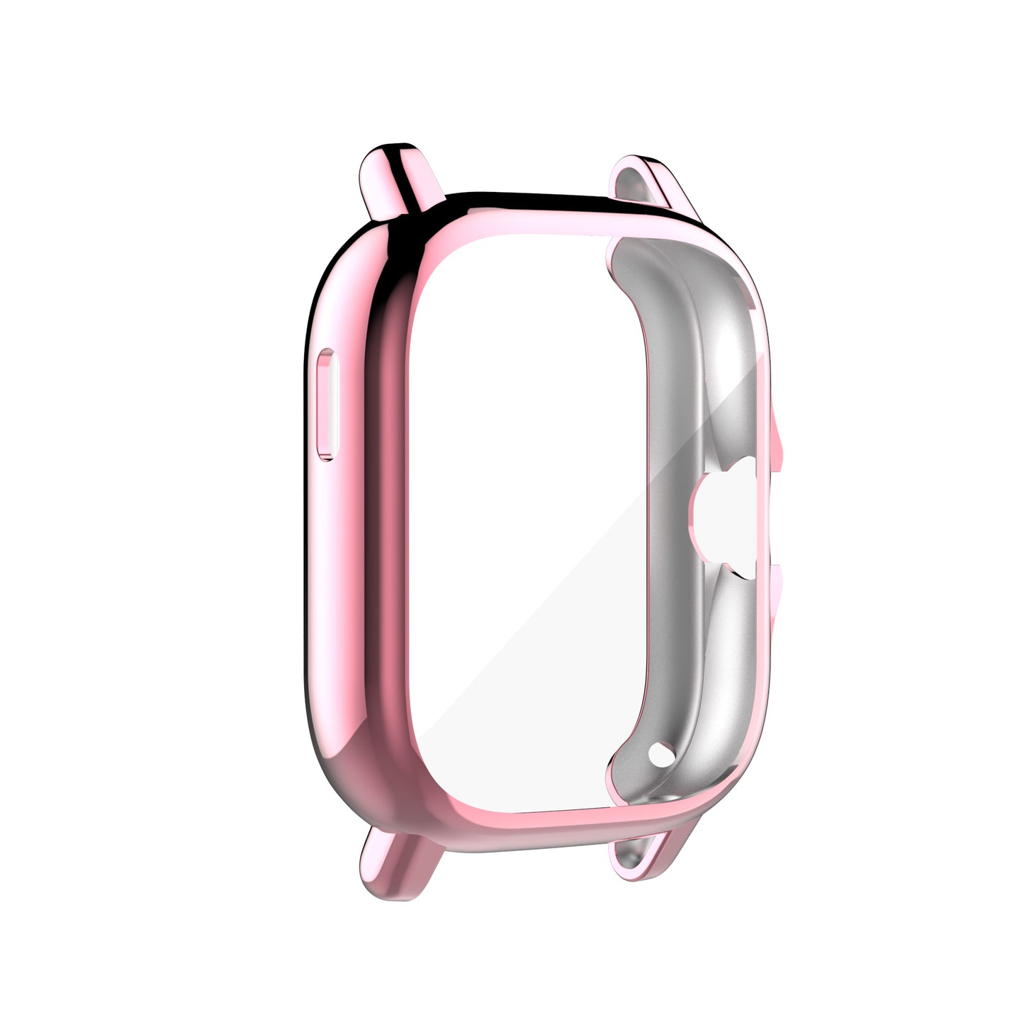 A1968 Electroplating TPU Smart Watch Protective Case Cover Frame for Amazfit GTS 2e/GTS 2