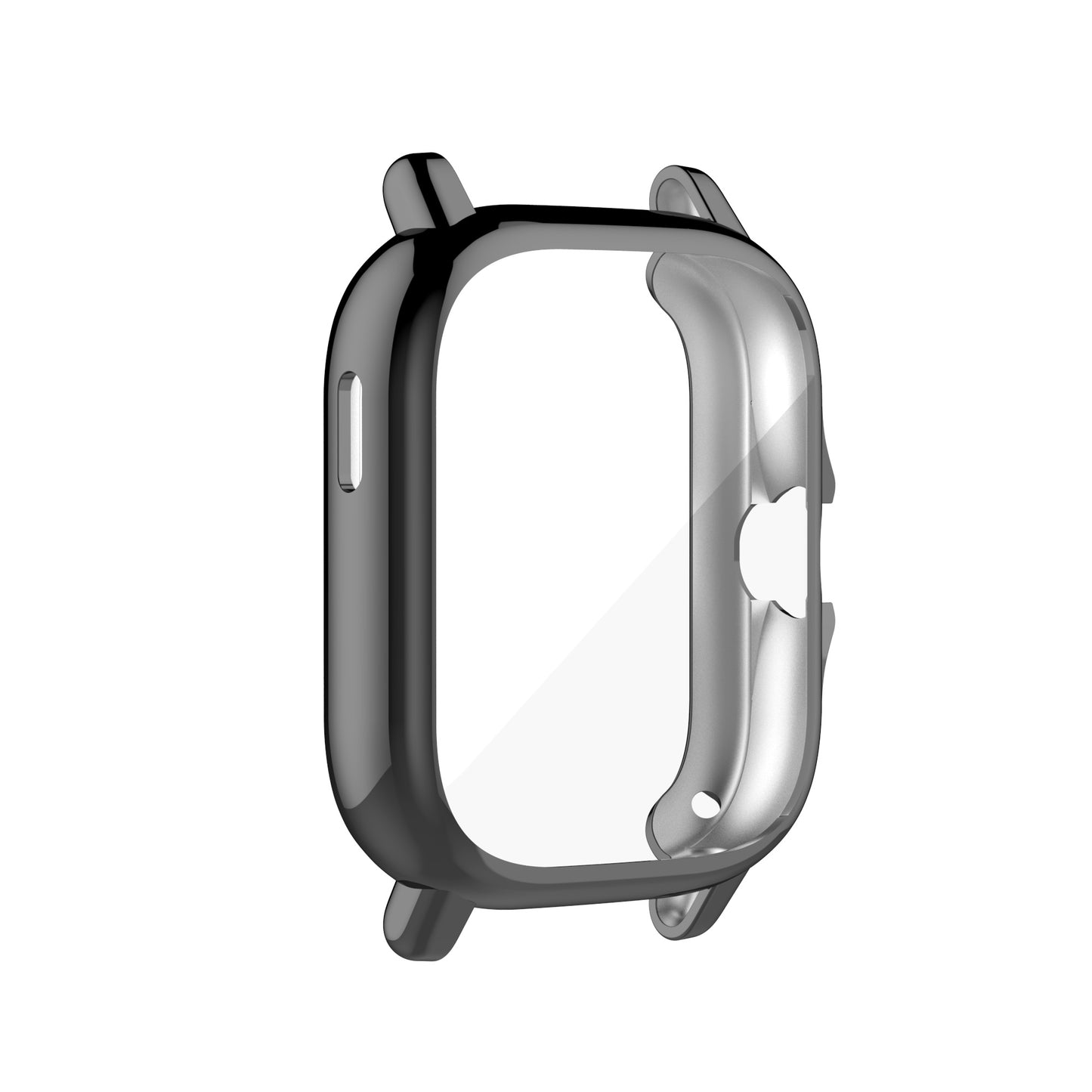 A1968 Electroplating TPU Smart Watch Protective Case Cover Frame for Amazfit GTS 2e/GTS 2