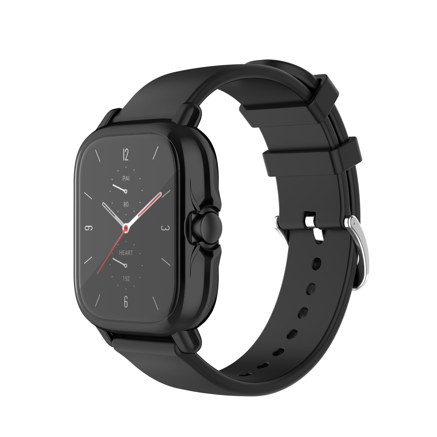 A1968 Electroplating TPU Smart Watch Protective Case Cover Frame for Amazfit GTS 2e/GTS 2