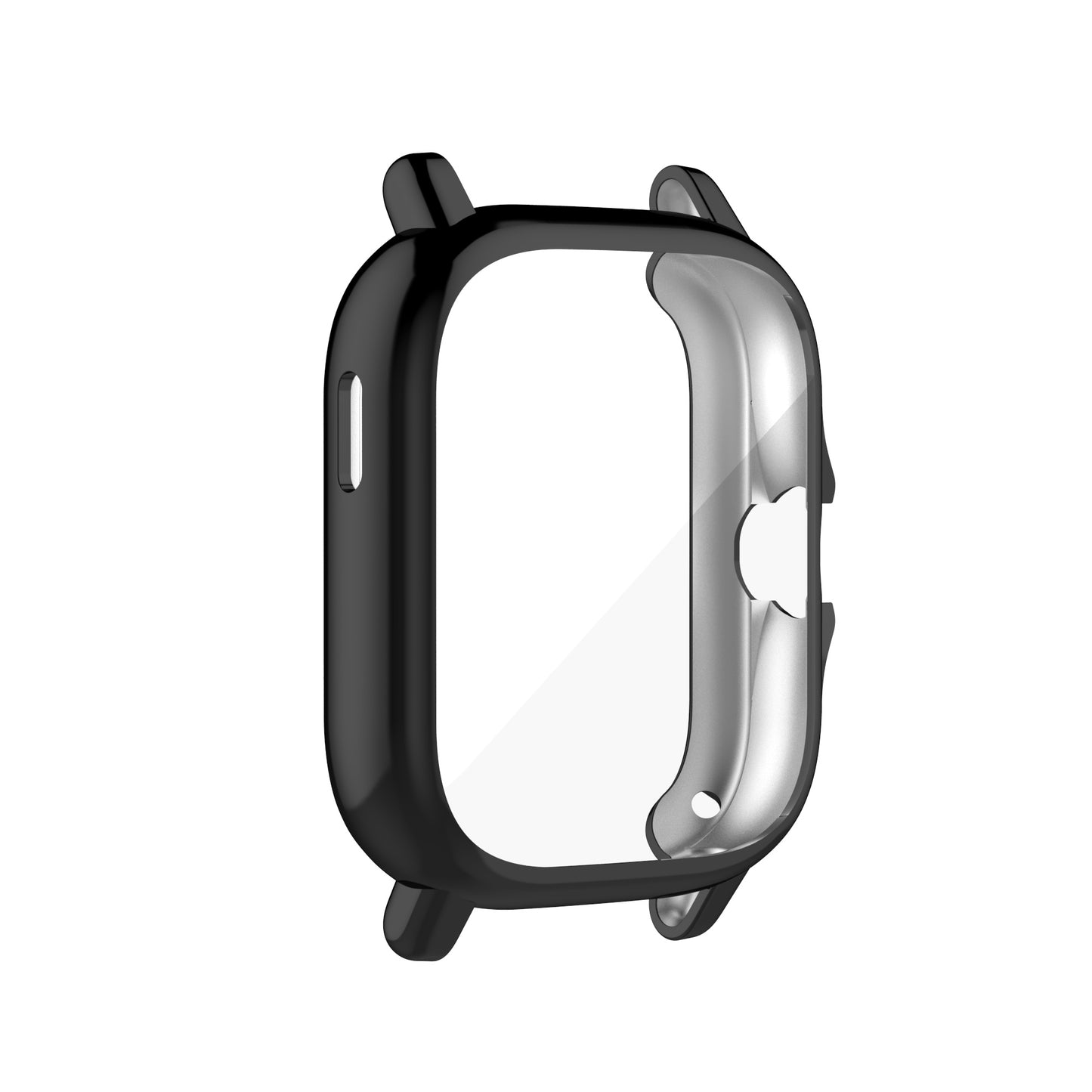 A1968 Electroplating TPU Smart Watch Protective Case Cover Frame for Amazfit GTS 2e/GTS 2
