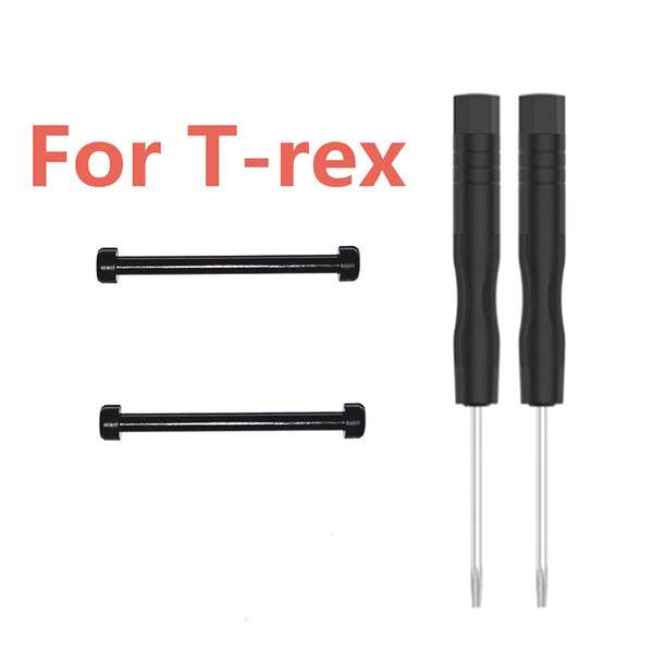 For Huami Amazfit T-Rex 1 Pair Stainless Steel Watch Band Spring Bar Pin Watch Lug with Screwdriver