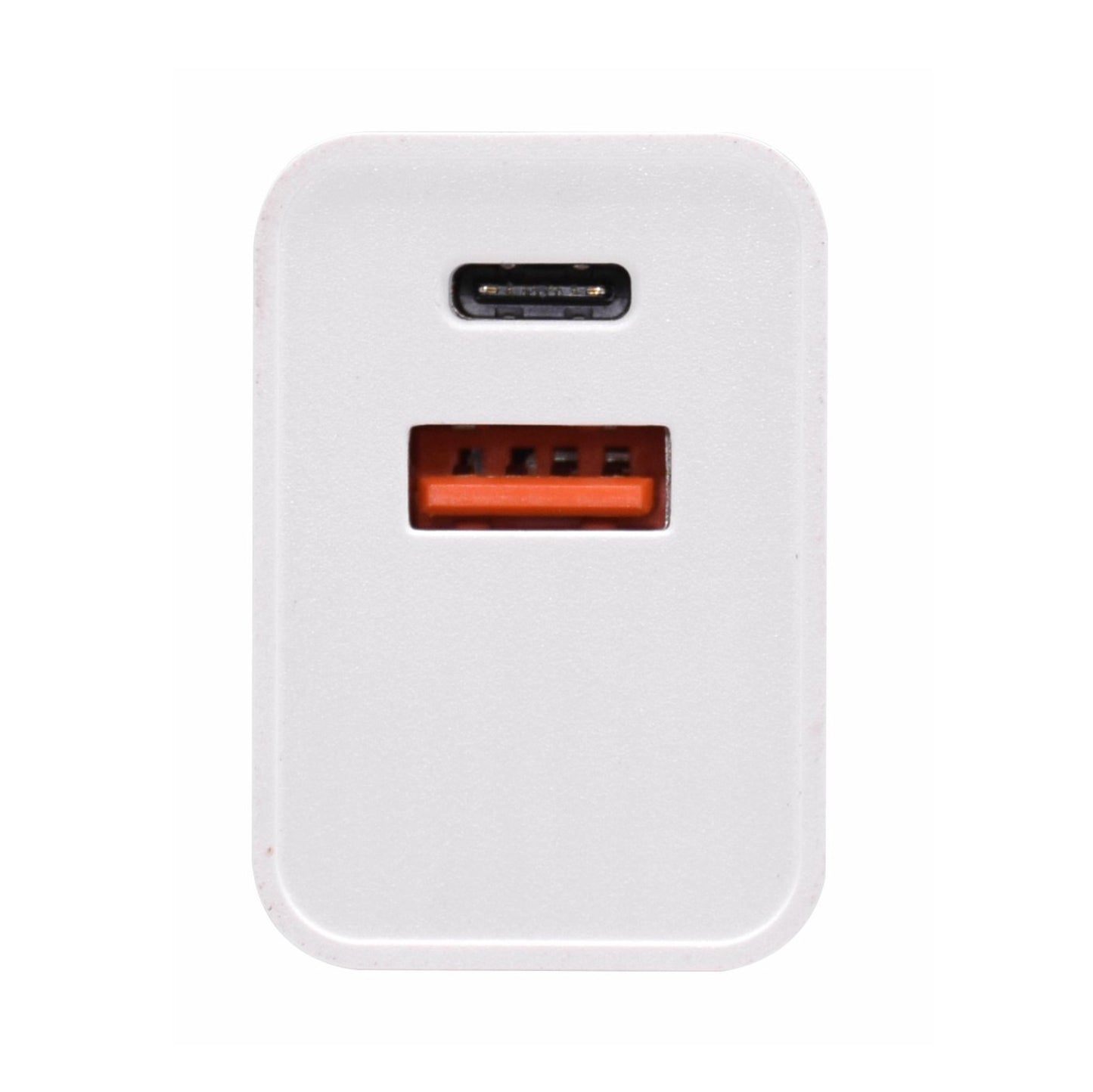 18W USB + Type-C Dual Ports Quick Charge Travel Charger