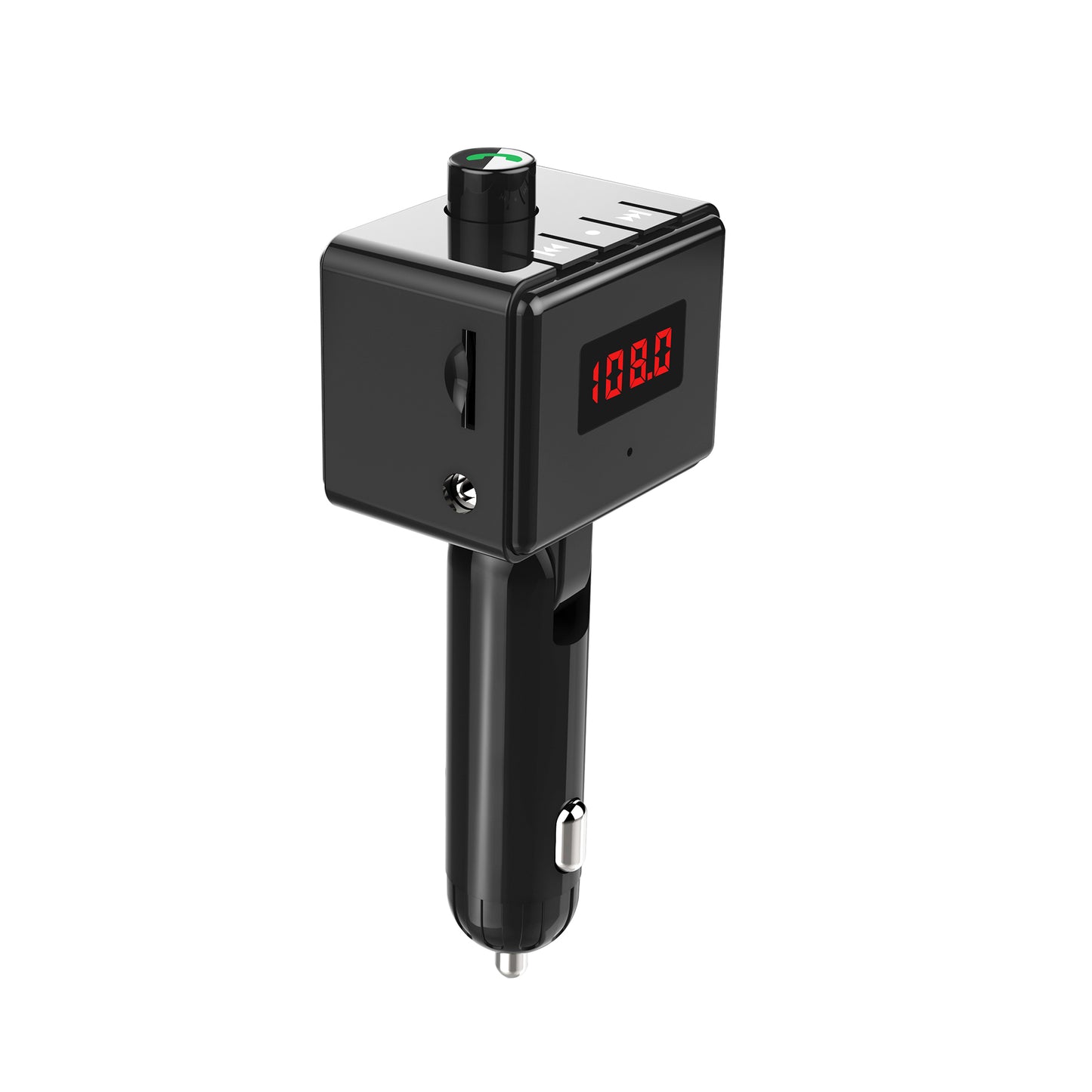 BS6 Car MP3 Player Bluetooth Hands-free Car Kit FM Transmitter Dual USB Car Charger