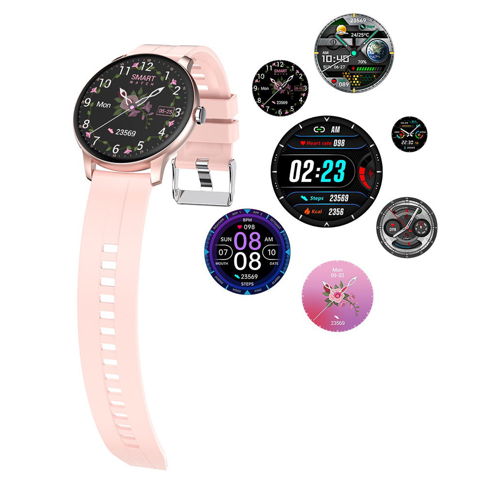 Z2 Smart Watch 1.3inch Round Screen Wristwatch Support Bluetooth Call Heart Rate Monitor
