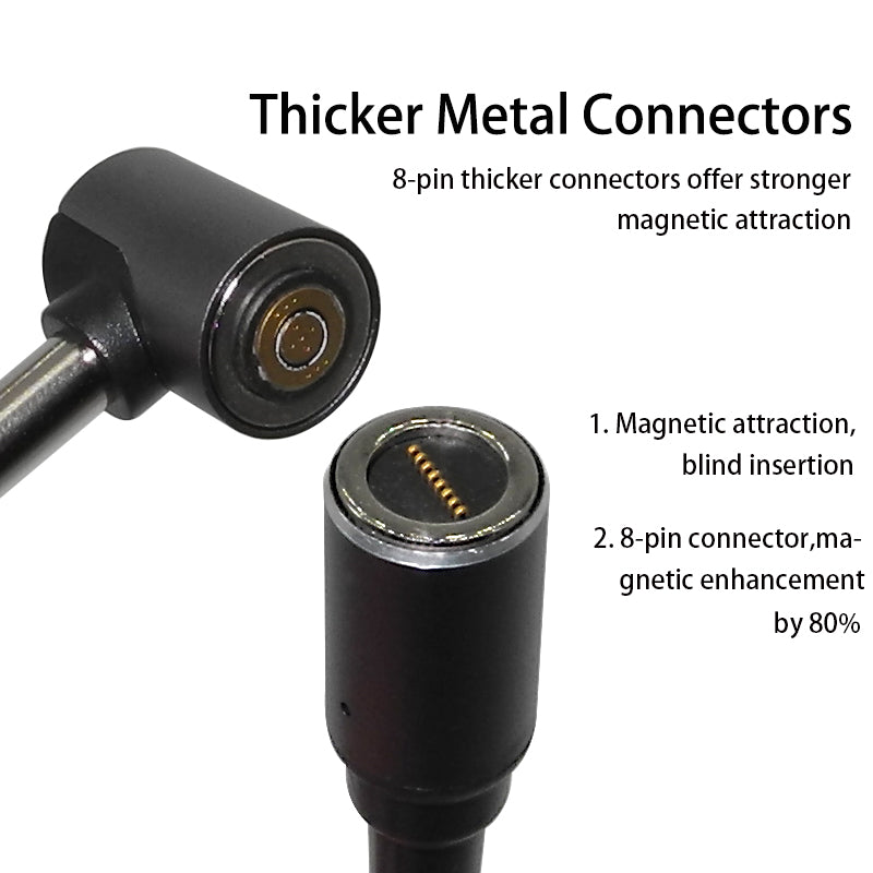 For Acer Laptop 19V 3.42A 4.74A 100W Fast Charging Cable + USB C to 5.5mm*1.7mm Magnetic Converter