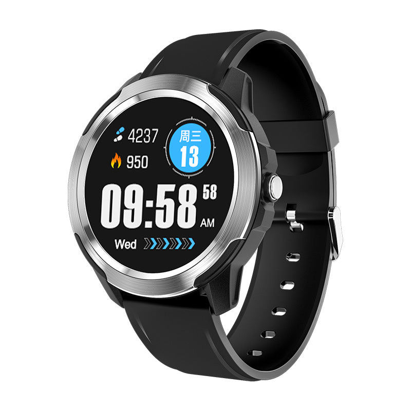 FA86 1.28" Full Round Touch GPS Smart Watch Waterproof Fitness Bracelet Multi-Sports Mode Watch Support Heart Rate Blood Pressure Blood Oxygen Monitoring