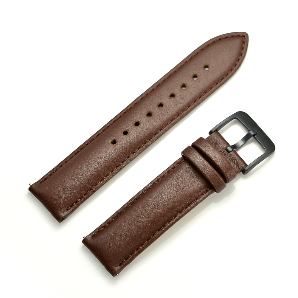 20mm Premium Genuine Leather Smart Watch Strap Replacement for Huawei Watch 2