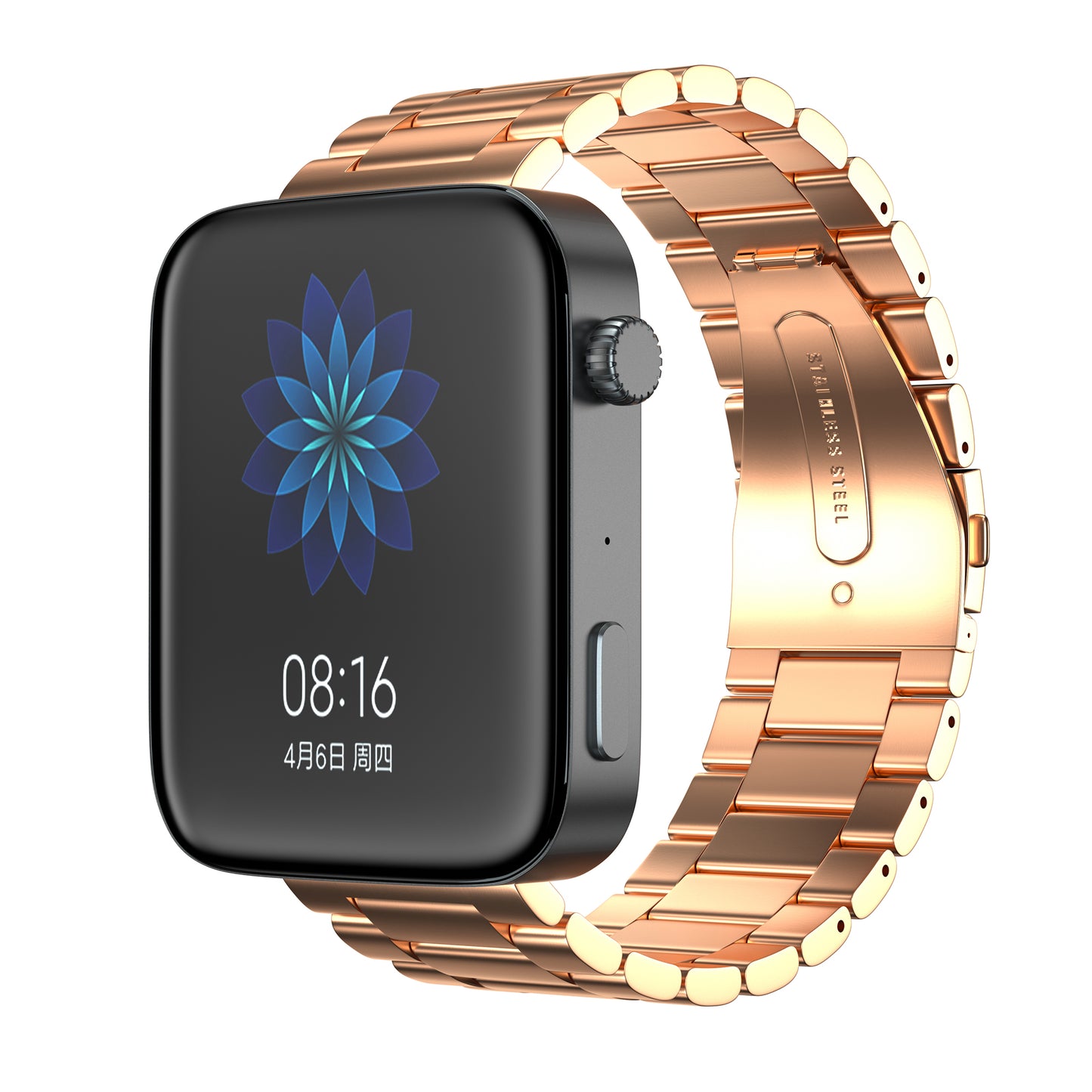 18mm Stainless Steel Smart Watch Replacement Strap for Xiaomi Mi Watch