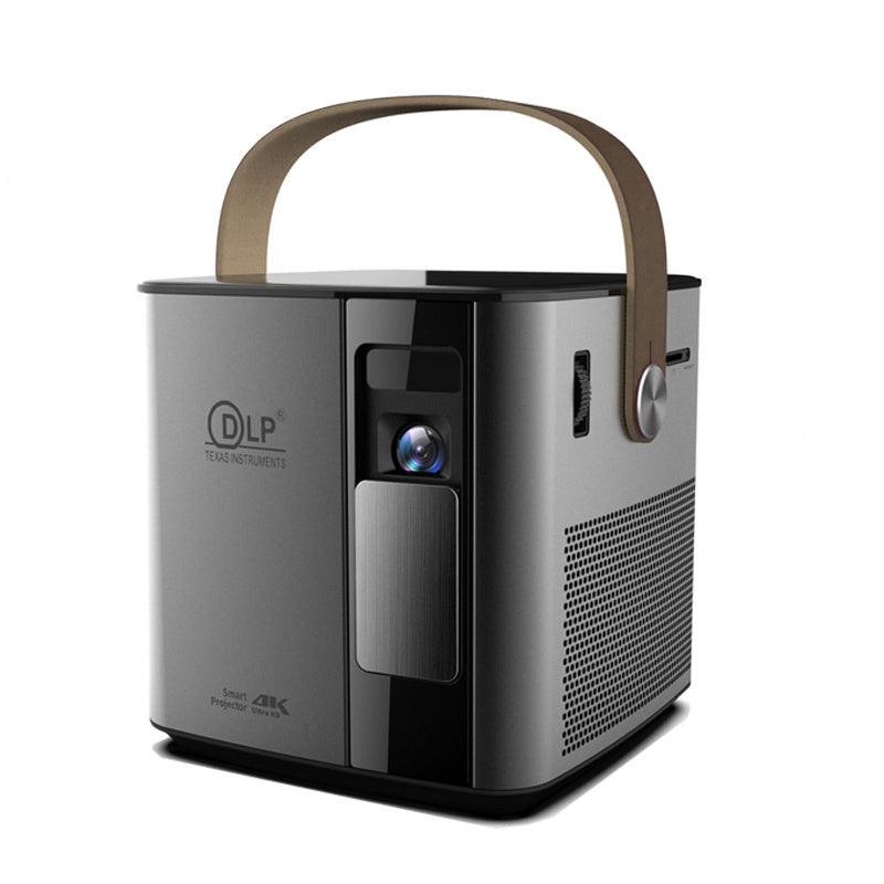 P12 DLP Portable 720P Smart Projector 2+16G Android 5.1 Amlogic T968 WIFI 4K 3D Projector