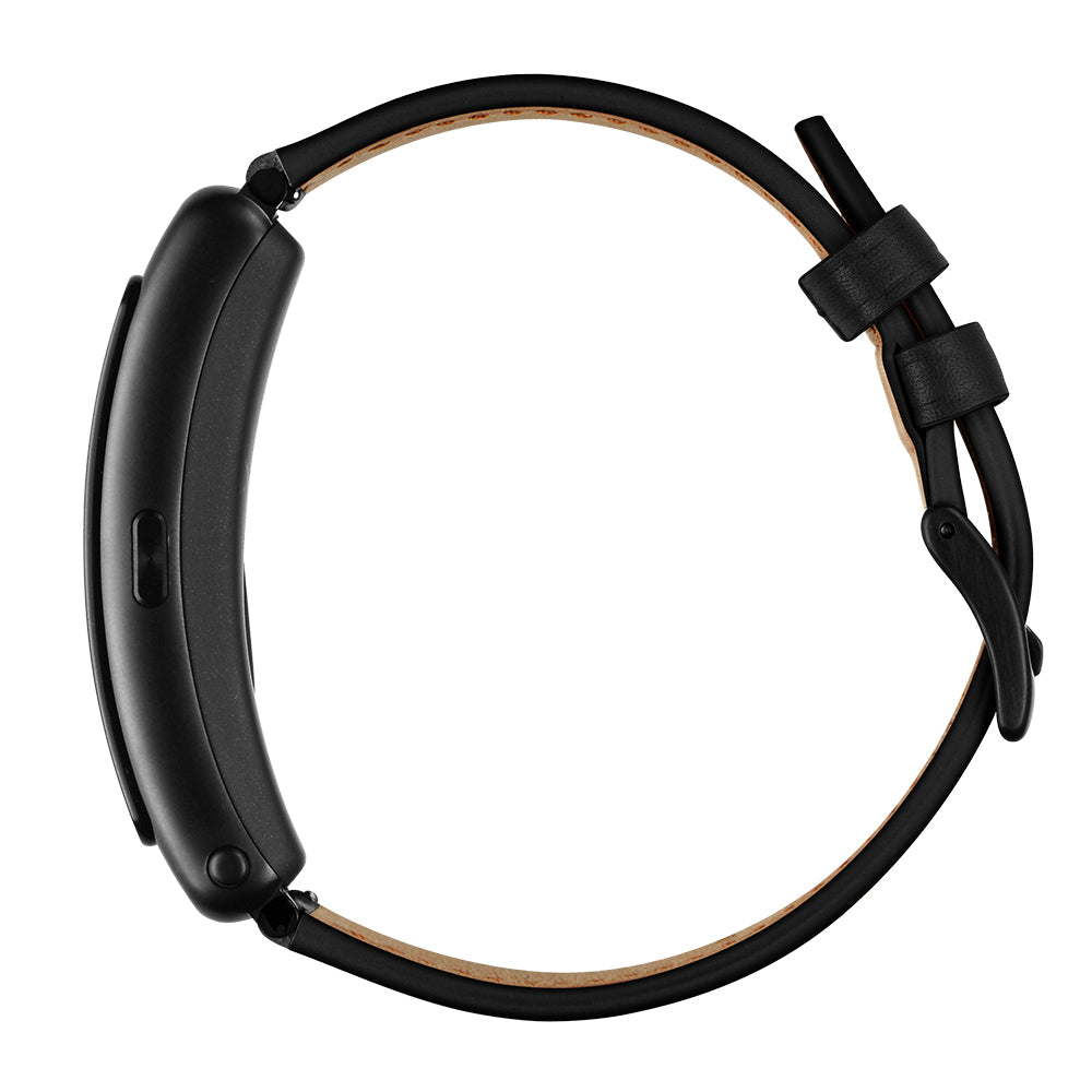 16mm Top Layer Cowhide Leather Watch Band Strap for Huawei TalkBand B3/B6