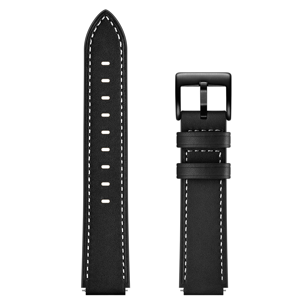 16mm Top Layer Cowhide Leather Watch Band Strap for Huawei TalkBand B3/B6