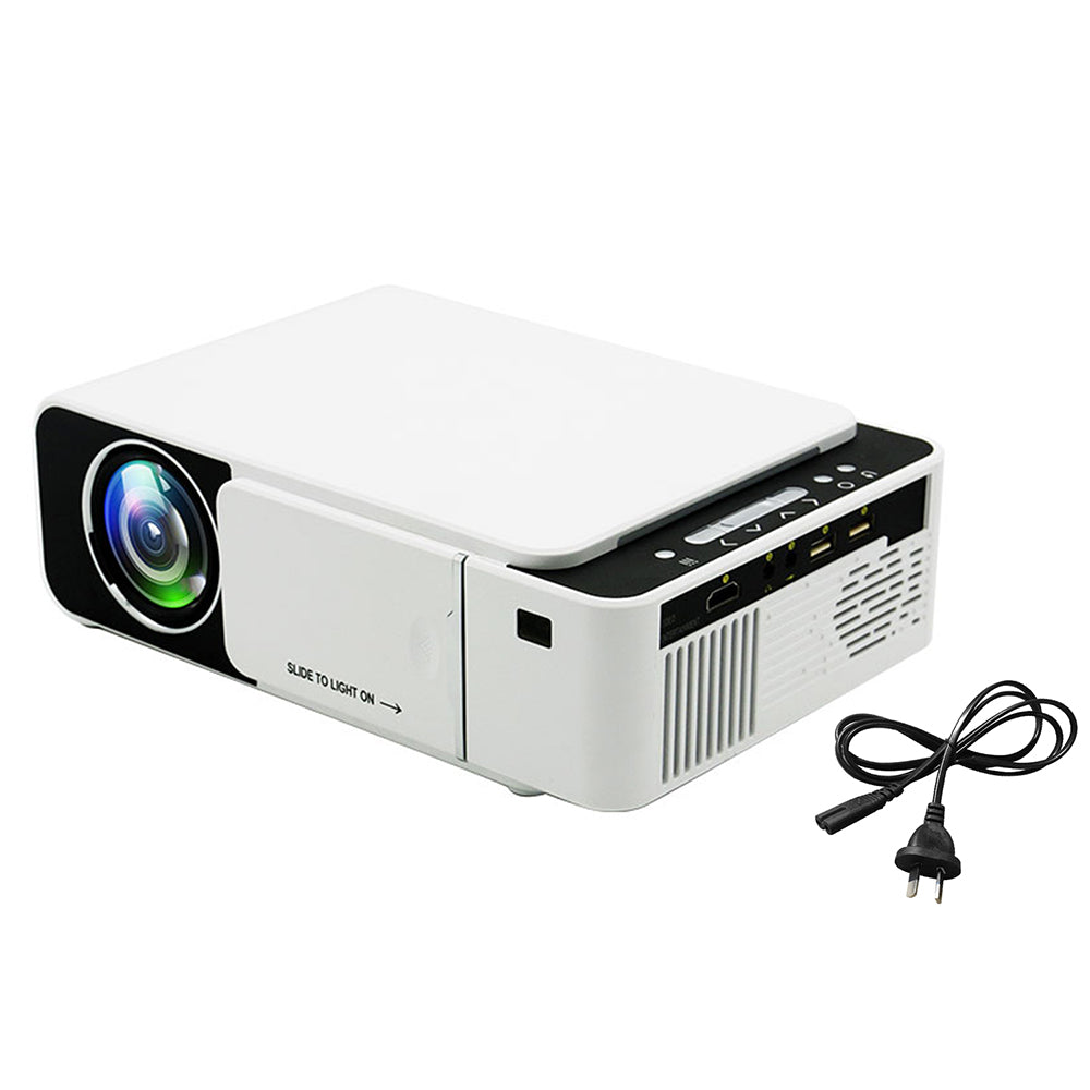 T5 Upgrade HD 1080P LED Video Projector Remote Control Office Home Theatre Device (CE Certificated)