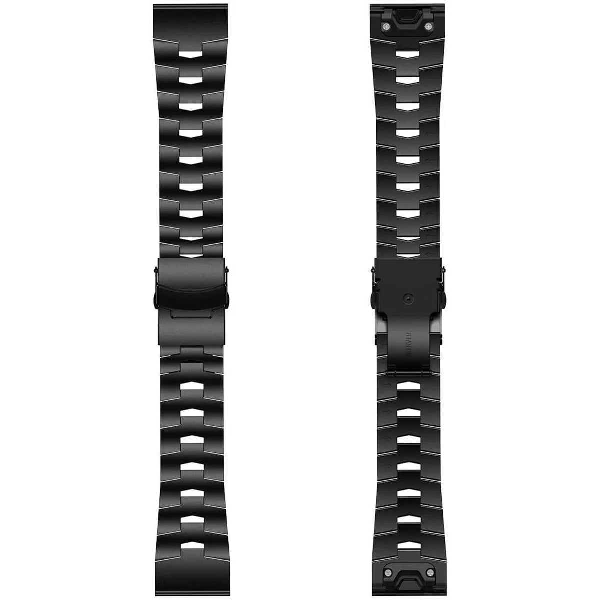 26mm Titanium Metal Quick Release Easy Fit Watch Band Replacement Strap for Garmin Fenix 6X / Fenix 3 / Fenix 3 HR / Fenix 5X