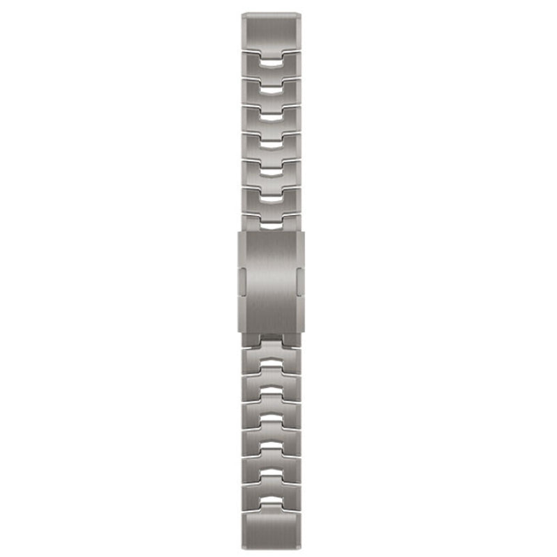 26mm Titanium Metal Quick Release Easy Fit Watch Band Replacement Strap for Garmin Fenix 6X / Fenix 3 / Fenix 3 HR / Fenix 5X