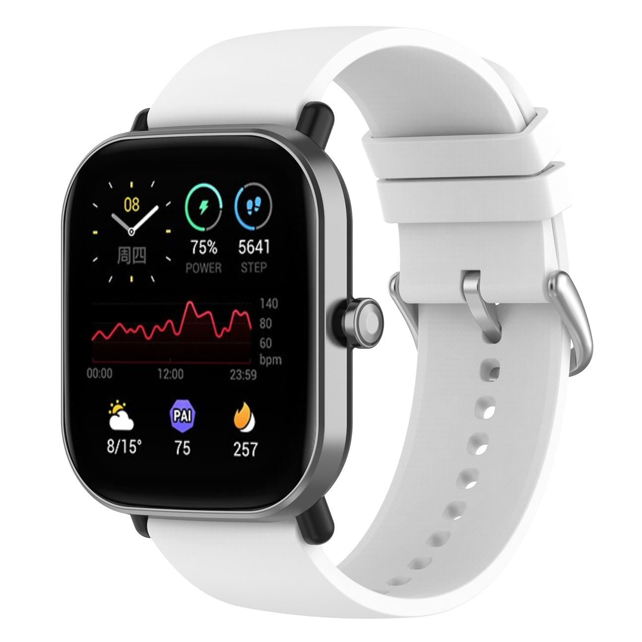 20mm Soft Silicone Smart Watch Band Replacement Adjustable Watch Straps for Huami Amazfit GTS 3