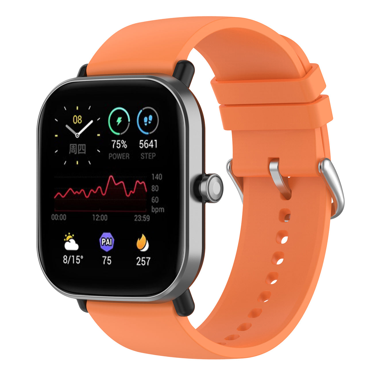 20mm Soft Silicone Smart Watch Band Replacement Adjustable Watch Straps for Huami Amazfit GTS 3