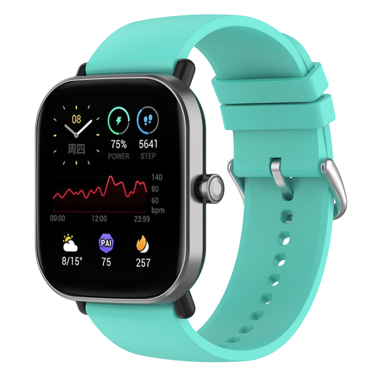 20mm Soft Silicone Smart Watch Band Replacement Adjustable Watch Straps for Huami Amazfit GTS 3