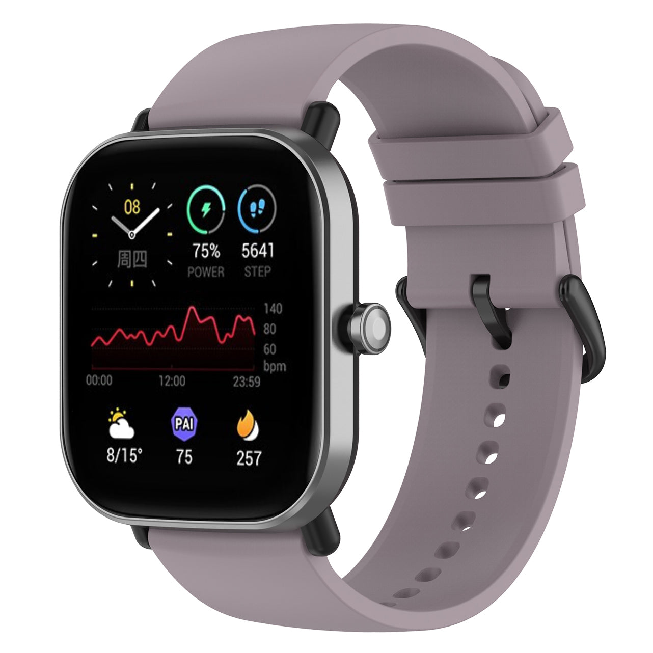 20mm Soft Silicone Smart Watch Band Replacement Adjustable Watch Straps for Huami Amazfit GTS 3