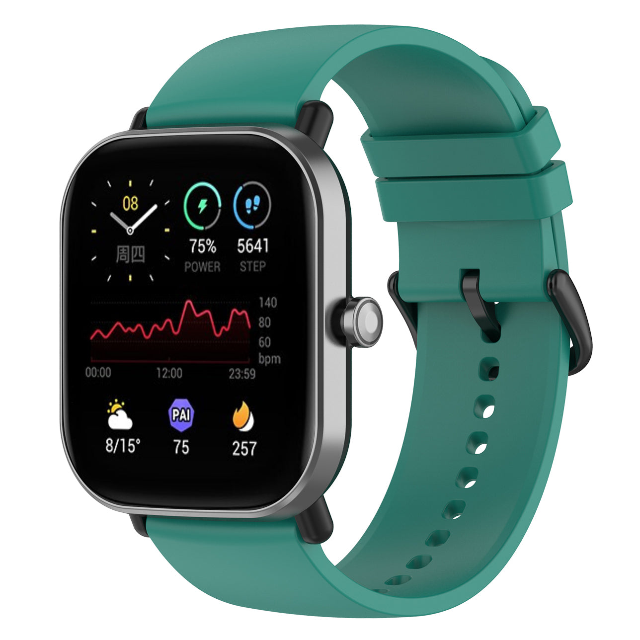 20mm Soft Silicone Smart Watch Band Replacement Adjustable Watch Straps for Huami Amazfit GTS 3