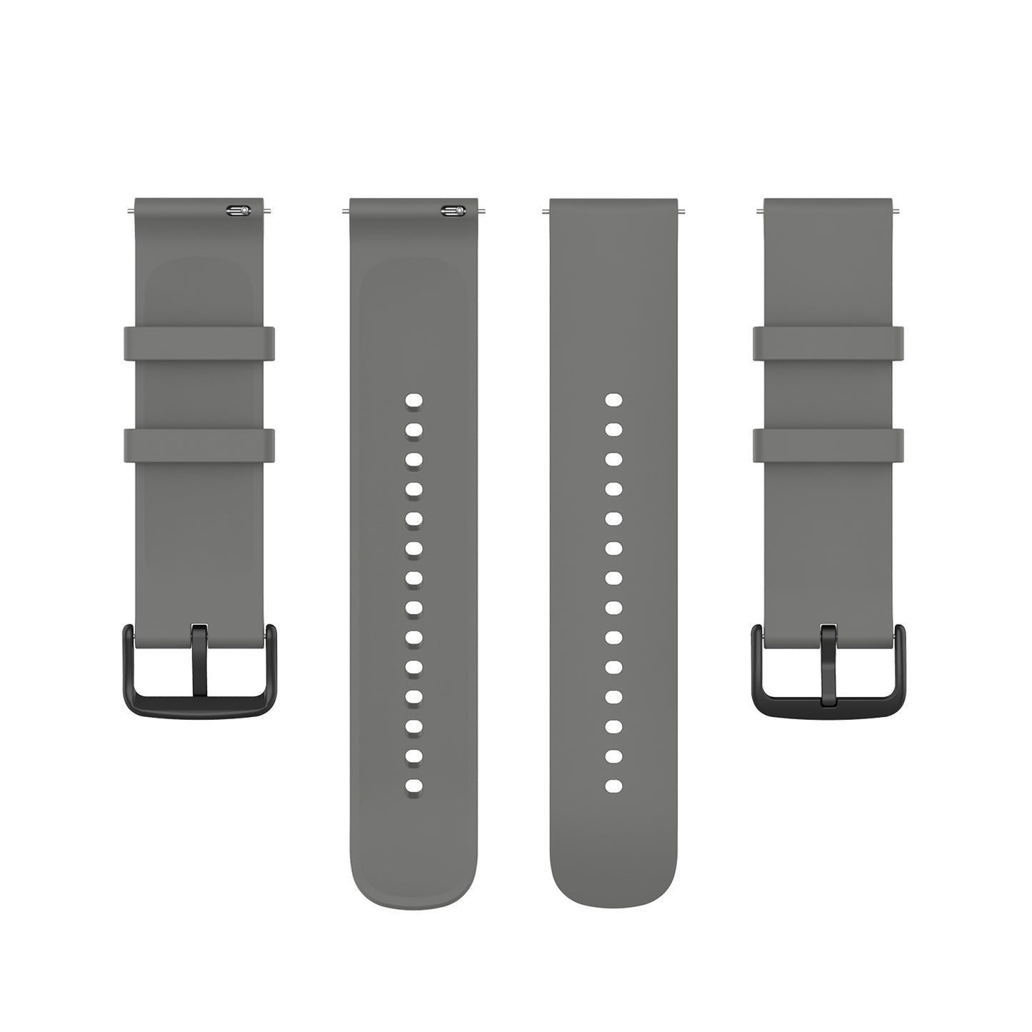 20mm Soft Silicone Smart Watch Band Replacement Adjustable Watch Straps for Huami Amazfit GTS 3