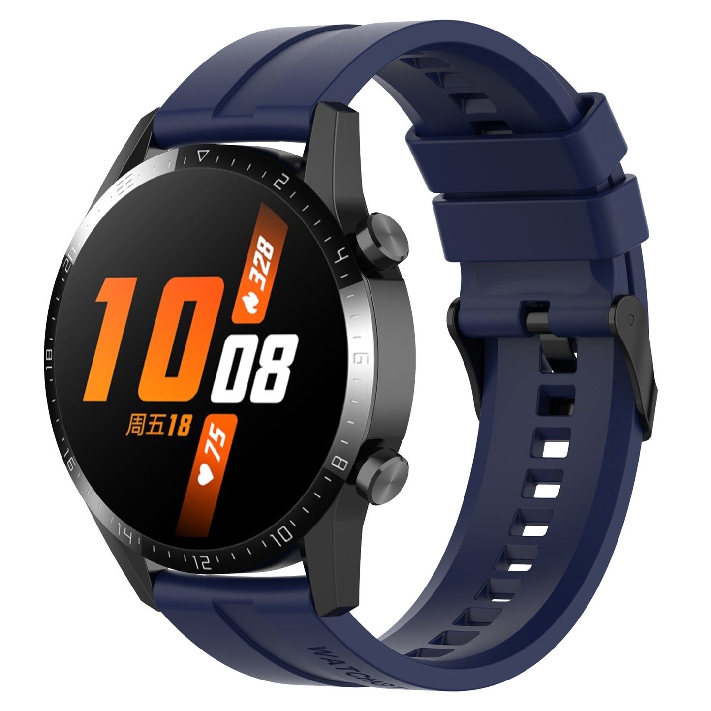 20mm Silicone Adjustable Watch Band Wrist Strap for Huawei Watch GT Runner/Watch GT3 42mm