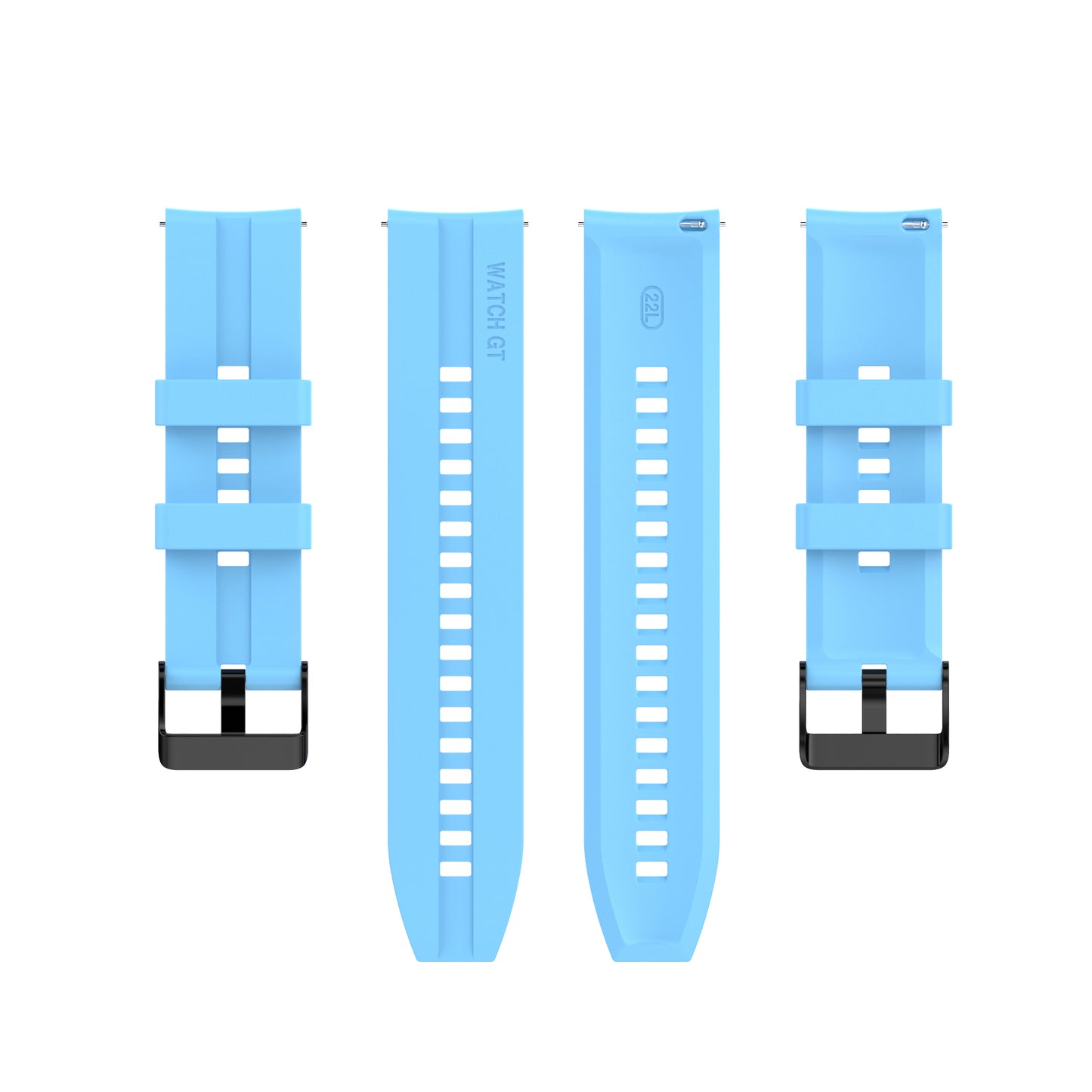 20mm Silicone Adjustable Watch Band Wrist Strap for Huawei Watch GT Runner/Watch GT3 42mm