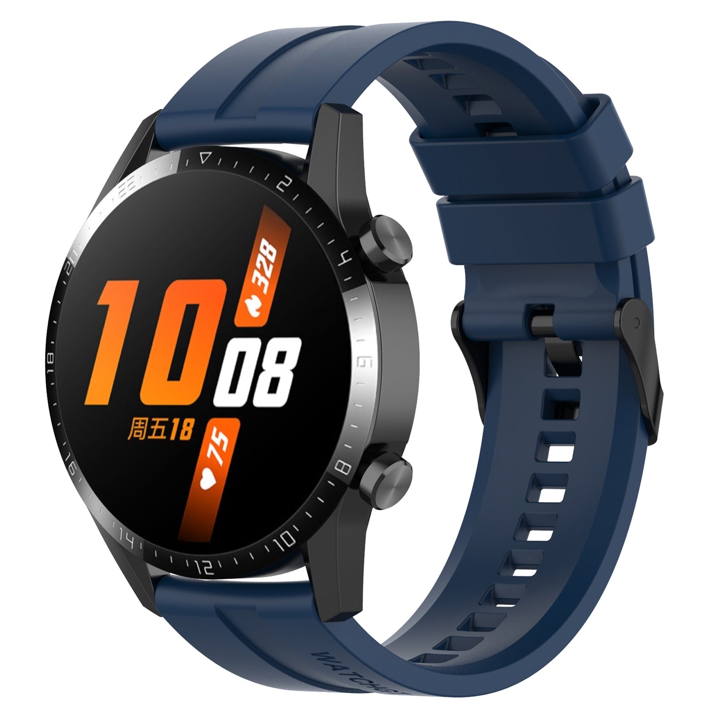20mm Silicone Adjustable Watch Band Wrist Strap for Huawei Watch GT Runner/Watch GT3 42mm