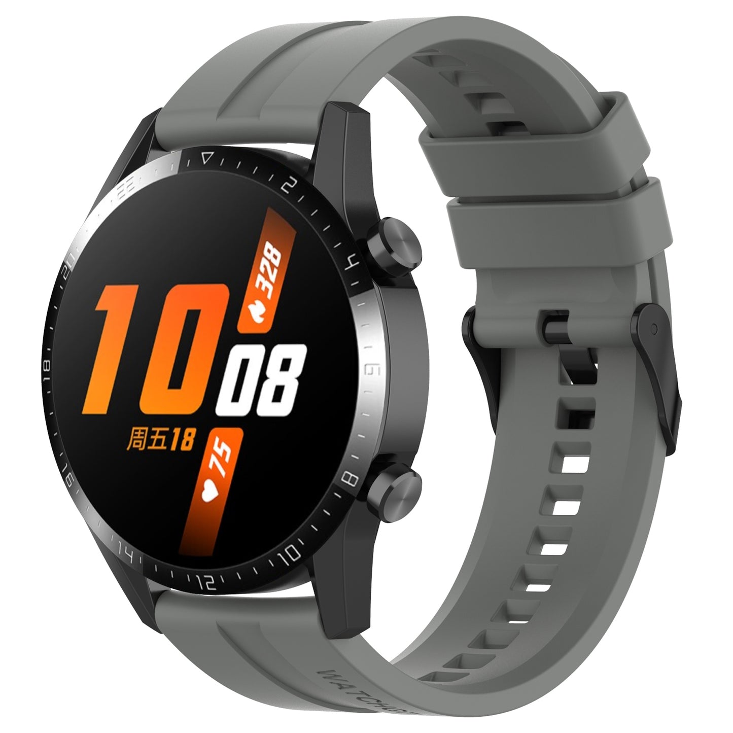 20mm Silicone Adjustable Watch Band Wrist Strap for Huawei Watch GT Runner/Watch GT3 42mm