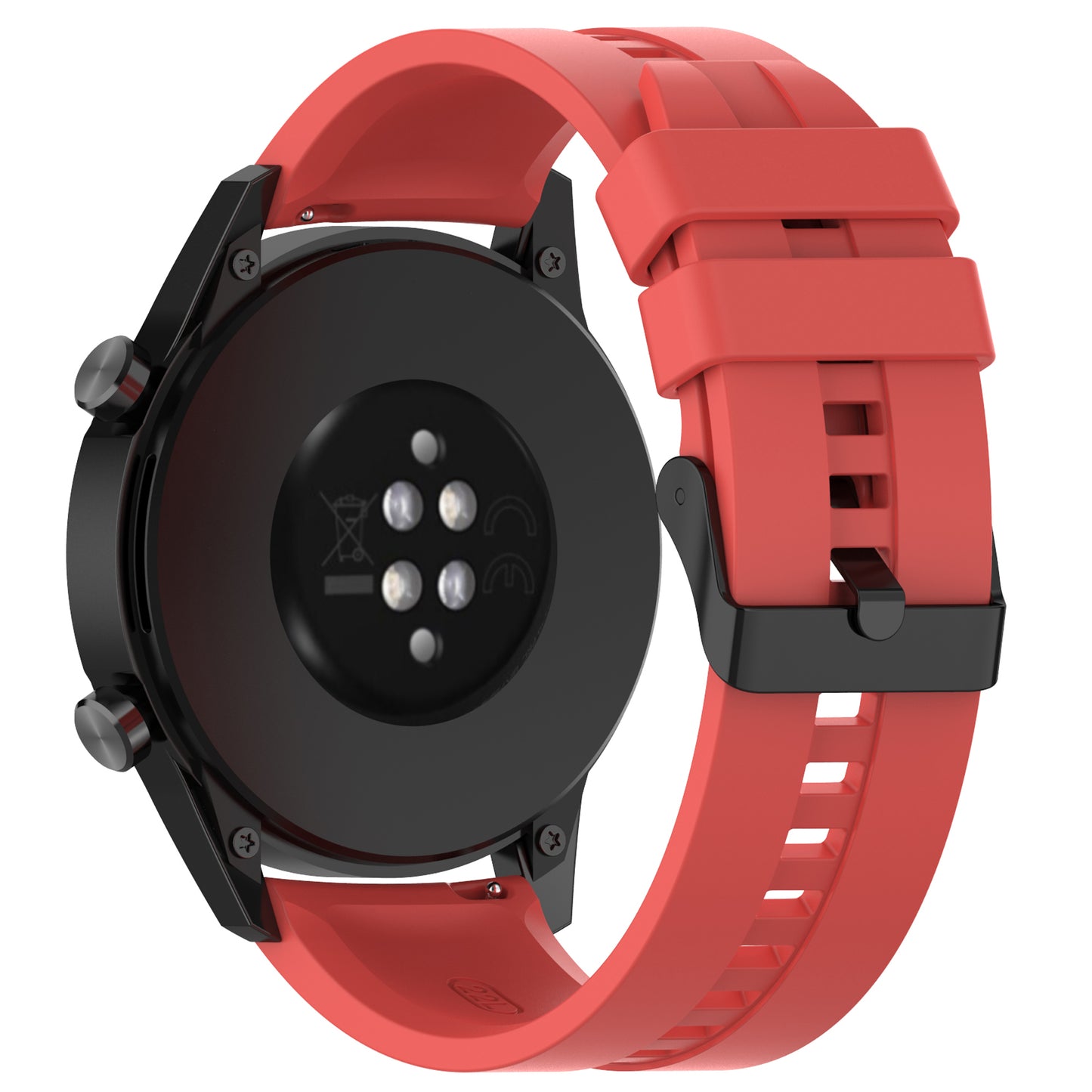 20mm Silicone Adjustable Watch Band Wrist Strap for Huawei Watch GT Runner/Watch GT3 42mm