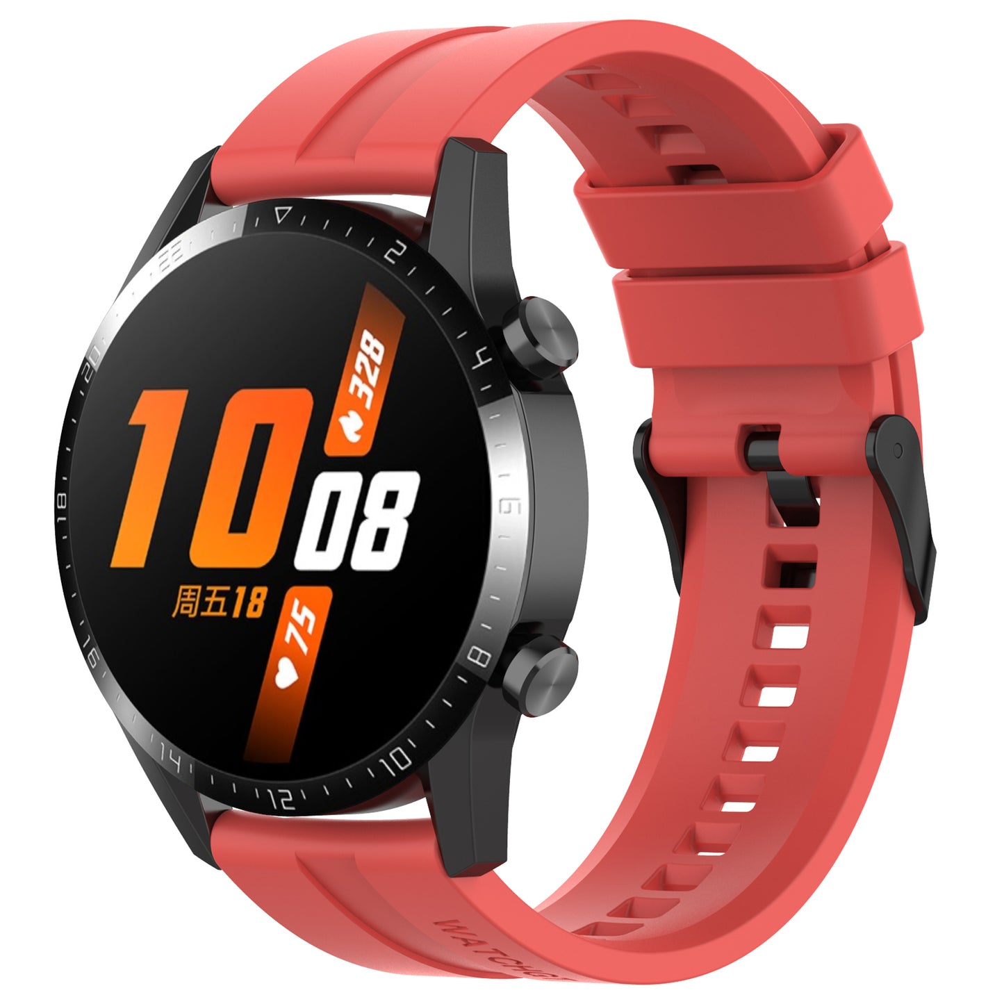 20mm Silicone Adjustable Watch Band Wrist Strap for Huawei Watch GT Runner/Watch GT3 42mm
