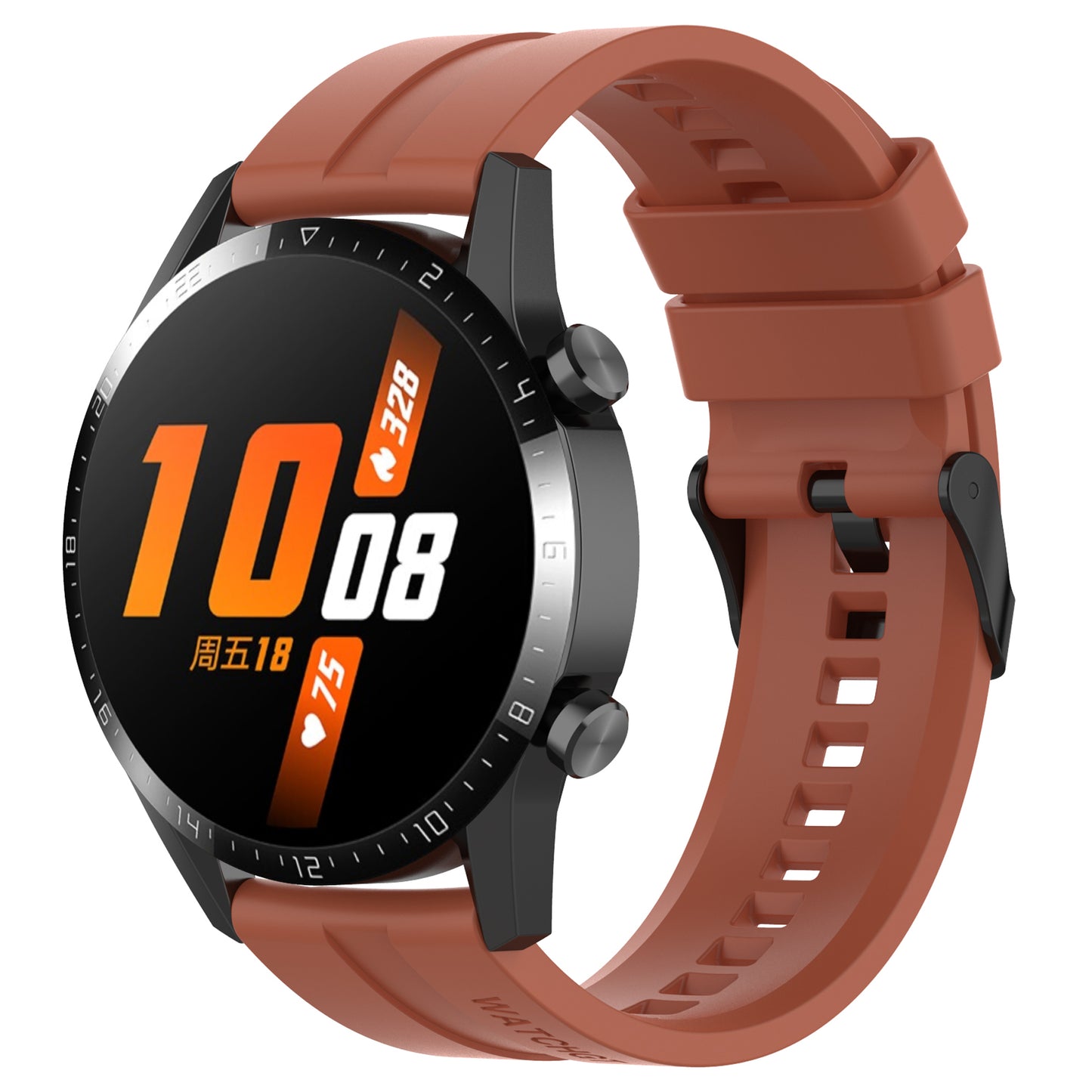 20mm Silicone Adjustable Watch Band Wrist Strap for Huawei Watch GT Runner/Watch GT3 42mm