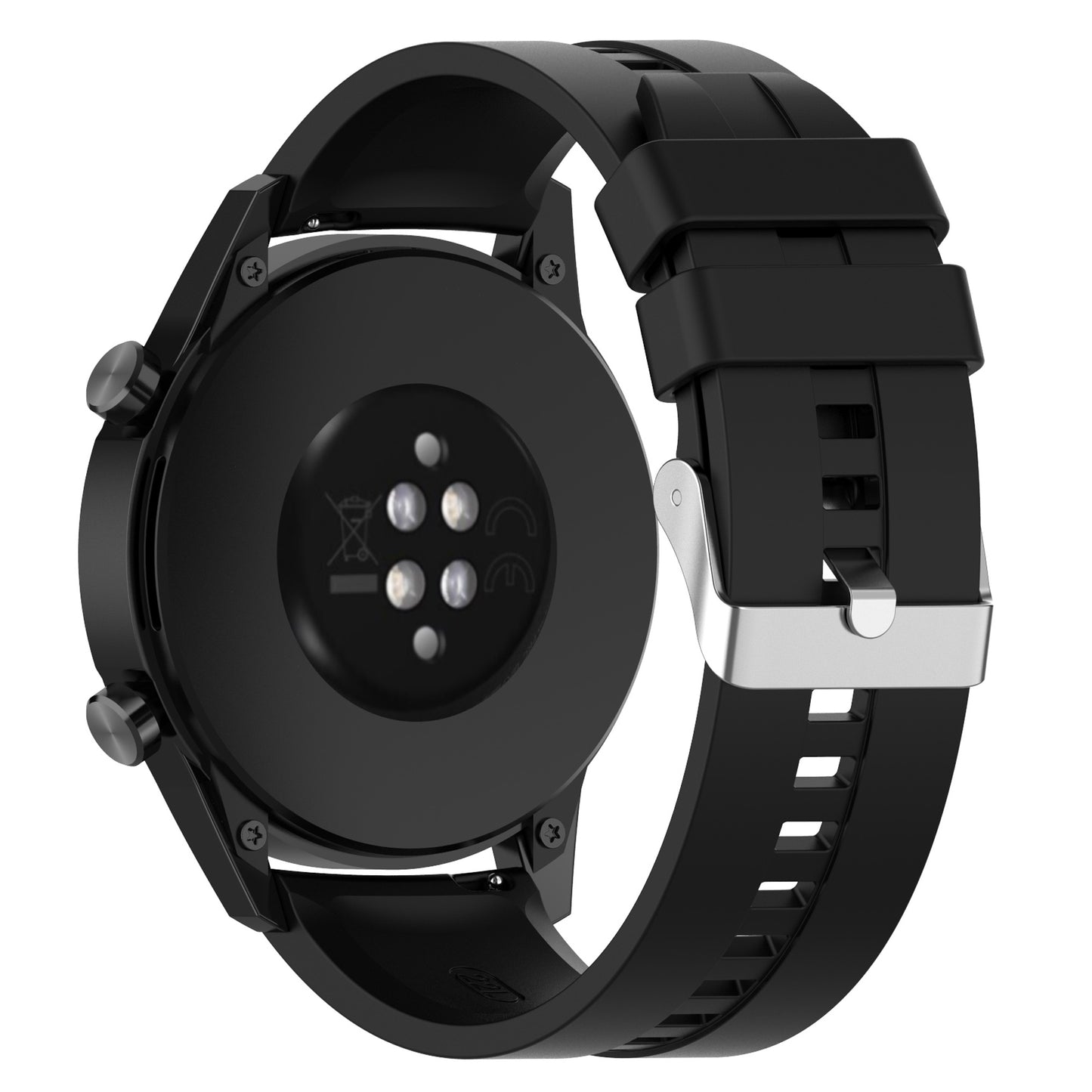 20mm Silicone Smart Watch Strap Adjustable Wristband Bracelet for Huawei Watch GT Runner/Watch GT3 42mm