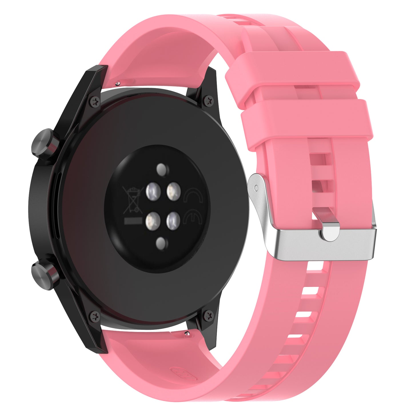 20mm Silicone Smart Watch Strap Adjustable Wristband Bracelet for Huawei Watch GT Runner/Watch GT3 42mm