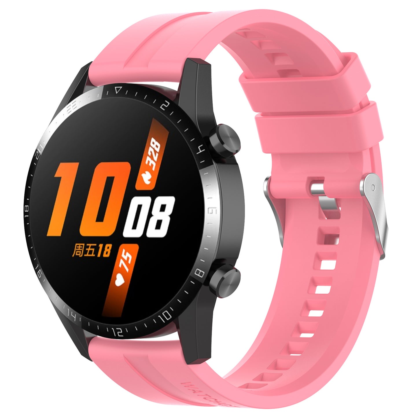 20mm Silicone Smart Watch Strap Adjustable Wristband Bracelet for Huawei Watch GT Runner/Watch GT3 42mm